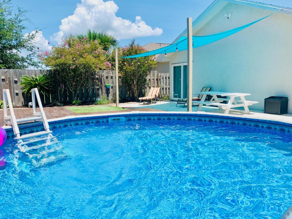 Sea Salt Vacation Home, Private Pool - Walk To Beach Panama City Beach Esterno foto