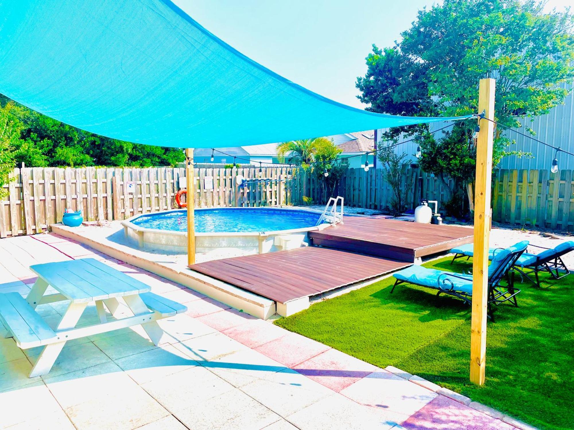 Sea Salt Vacation Home, Private Pool - Walk To Beach Panama City Beach Esterno foto